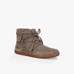 Ugg Reid Moc Women Moccasins Grey (6312EOIAG)